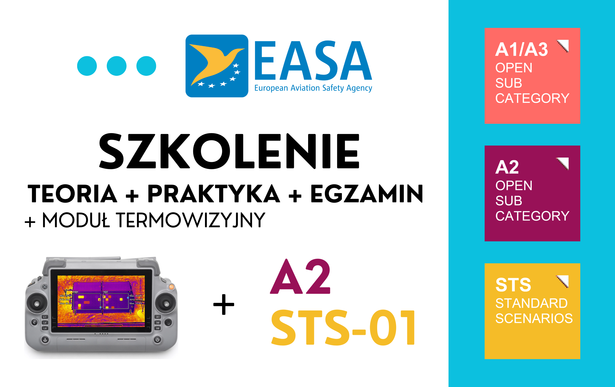 Szkolenie A2 + STS-01 + Moduł termowizyjny