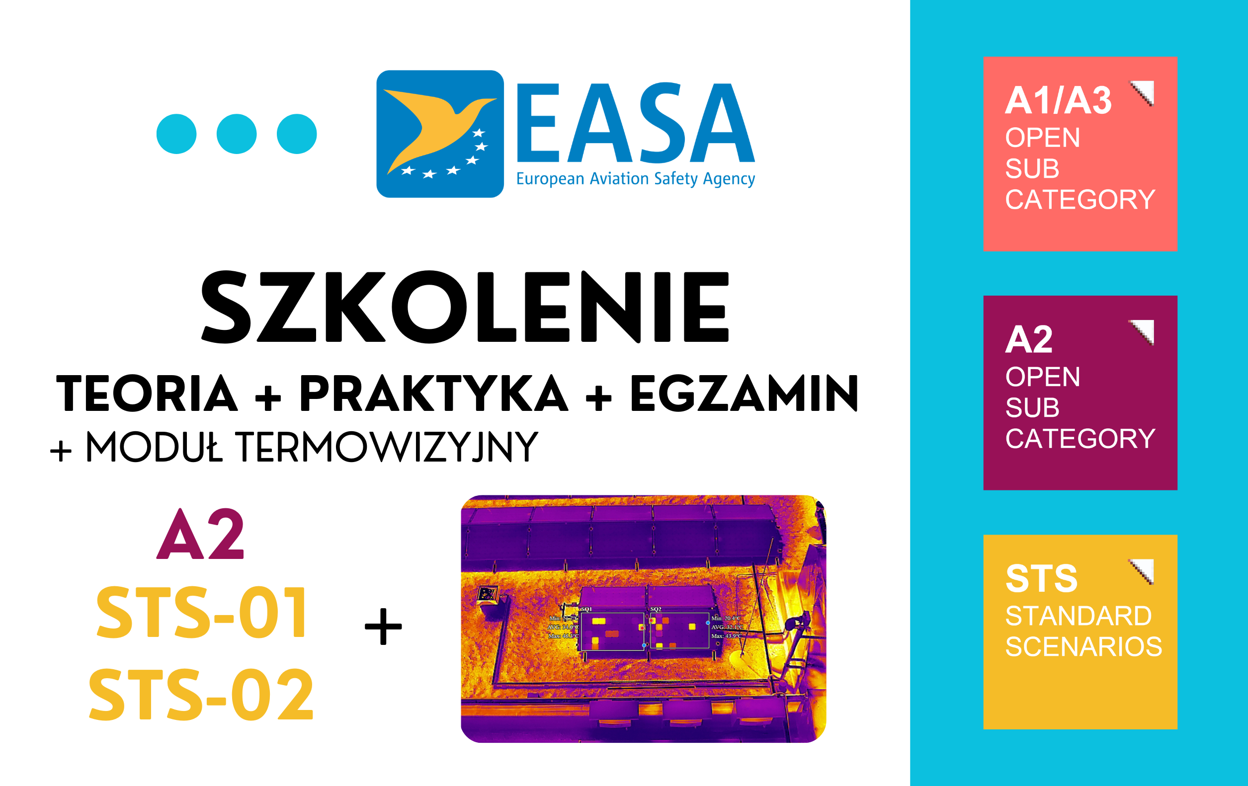 Szkolenie A2 + STS-01/02 + Moduł termowizyjny